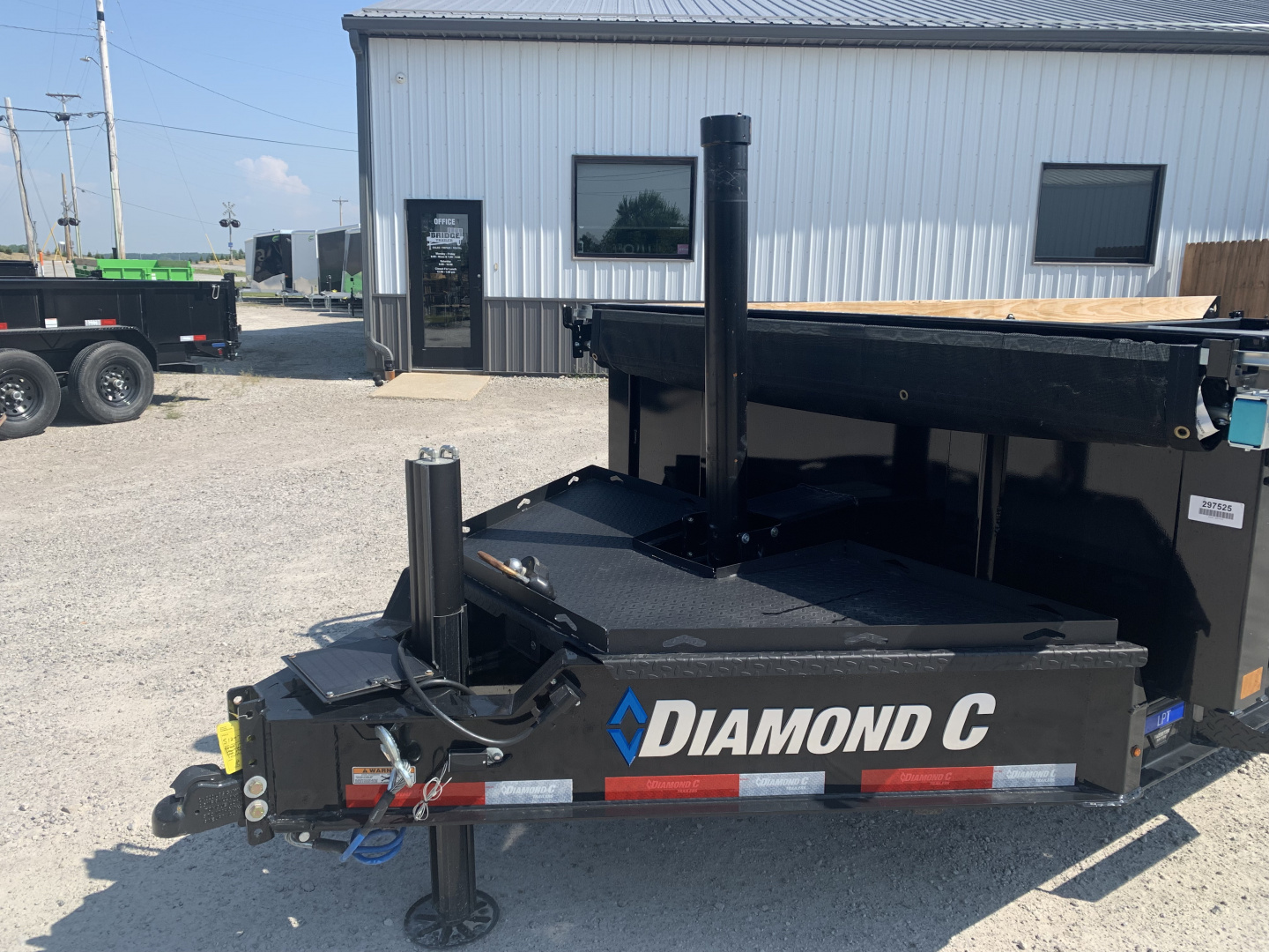 New 2026 Diamond C Trailers LPT207L16X82 (82" X 16') 14.9K Telescopic (Pacesetter Pkg) Dump Trailer
