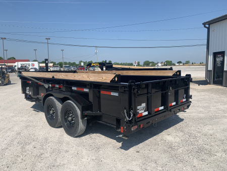 New 2026 Diamond C Trailers LPT207L16X82 (82" X 16') 14.9K Telescopic (Pacesetter Pkg) Dump Trailer