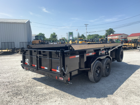 New 2026 Diamond C Trailers LPT207L16X82 (82" X 16') 14.9K Telescopic (Pacesetter Pkg) Dump Trailer
