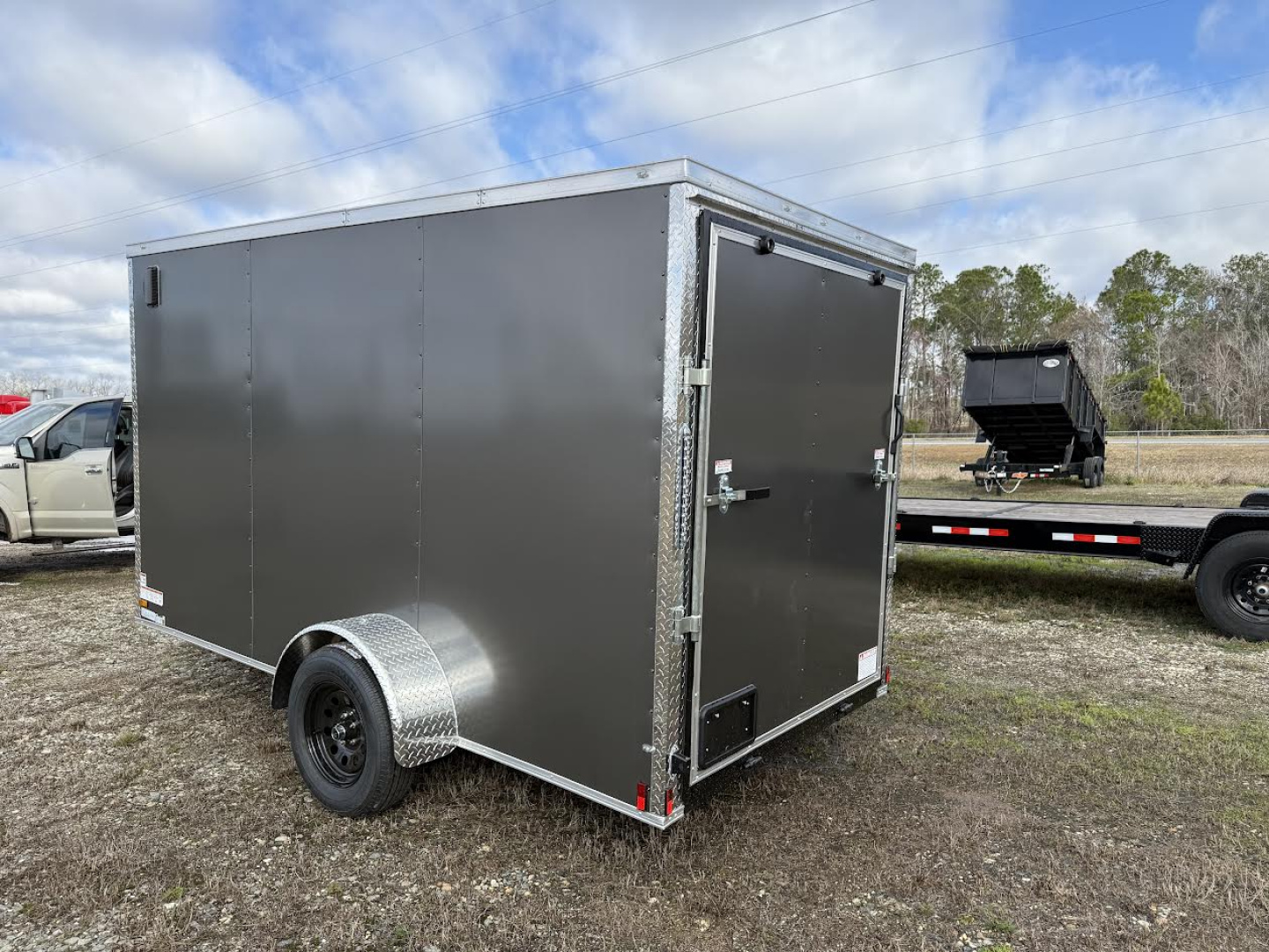 New 6x12 Single Axle Enclosed Trailer | Titanium Cargo Trailer