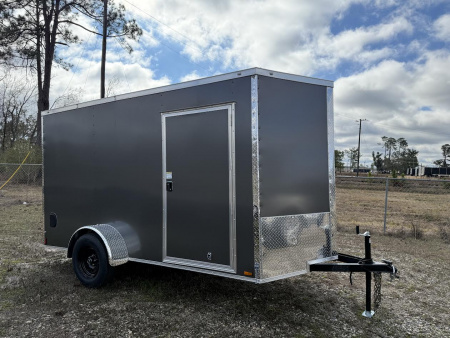 New 6x12 Single Axle Enclosed Trailer | Titanium Cargo Trailer
