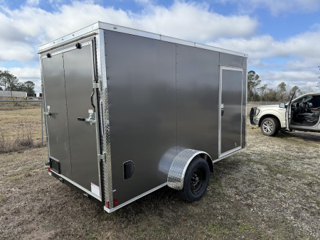 New 6x12 Single Axle Enclosed Trailer | Titanium Cargo Trailer