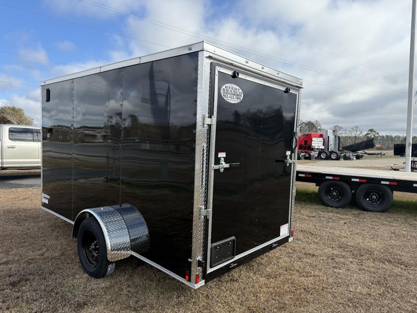 New 6x12 Single Axle Enclosed Trailer | Titanium Cargo Trailer