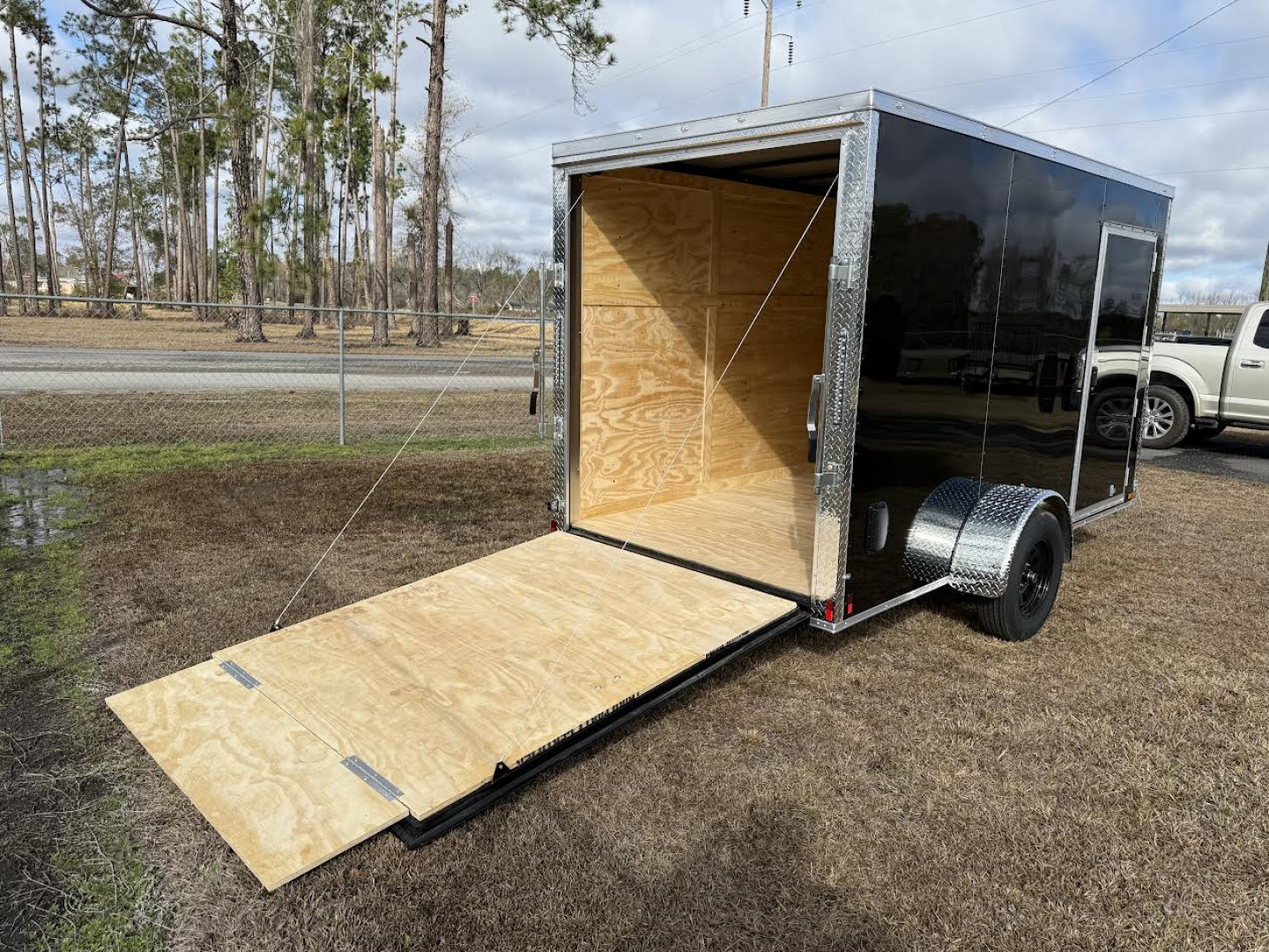New 6x12 Single Axle Enclosed Trailer | Titanium Cargo Trailer