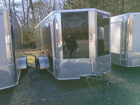 New 2026 Arising 23699 7X14 BLK Cargo / Enclosed Trailer