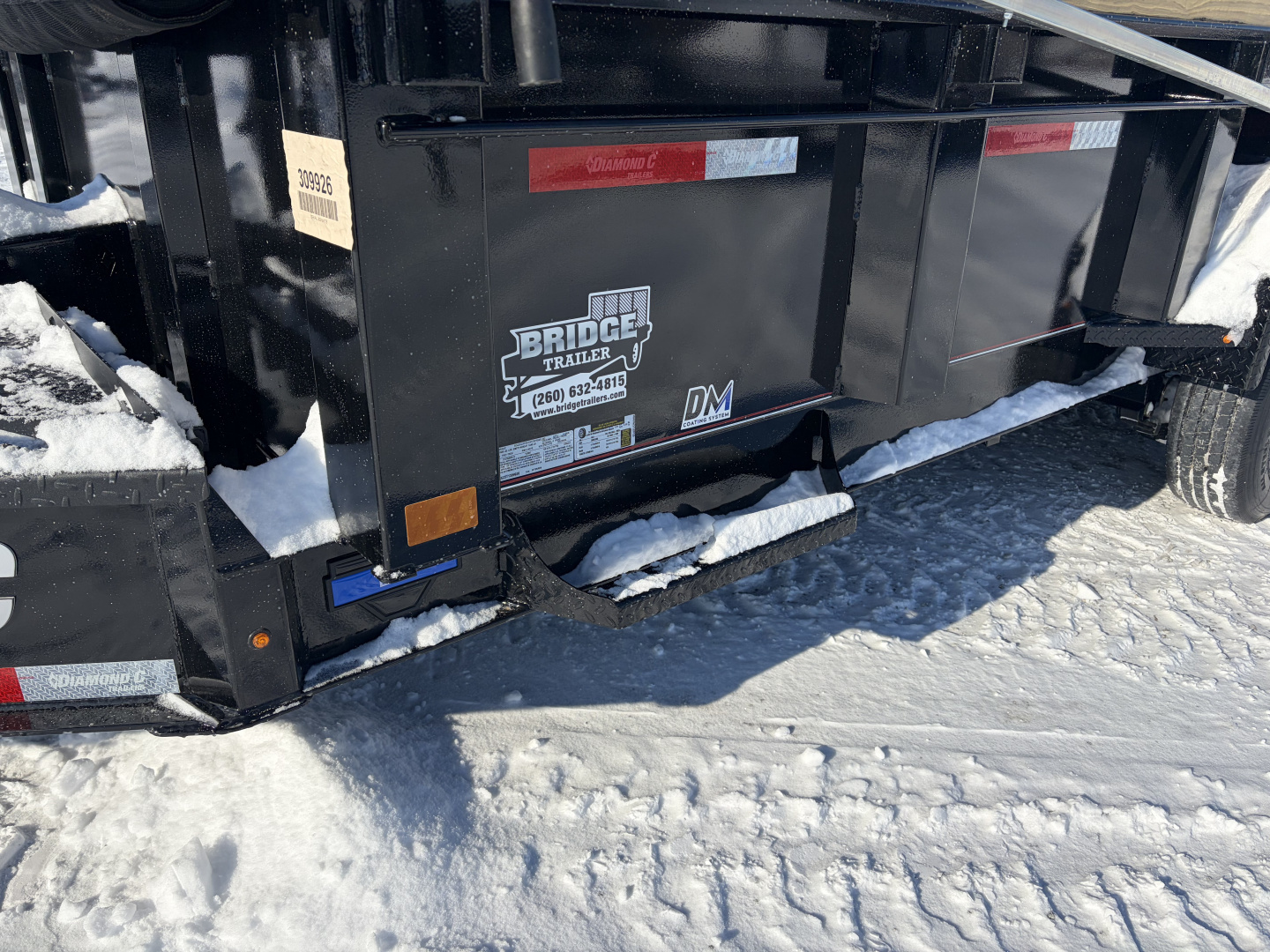 New 2026 Diamond C Trailers LPT207L16X82 (82" X 16') 15.5K Telescopic Dump Trailer