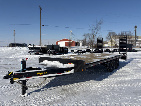 New 2026 Big Tex Trailers 14OA-20D3A-FRBK (17' + 3' X 102 ) 15.4K Equipment Trailer