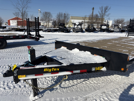 New 2026 Big Tex Trailers 14OA-22D3A-FRBK (19' + 3' X 102") 15.4K Equipment Trailer