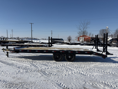 New 2026 Big Tex Trailers 14OA-22D3A-FRBK (19' + 3' X 102") 15.4K Equipment Trailer