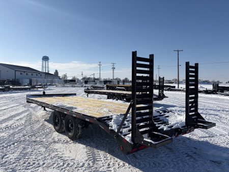 New 2026 Big Tex Trailers 14OA-22D3A-FRBK (19' + 3' X 102") 15.4K Equipment Trailer