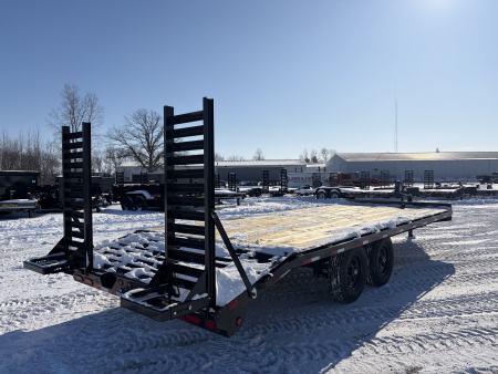 New 2026 Big Tex Trailers 14OA-22D3A-FRBK (19' + 3' X 102") 15.4K Equipment Trailer