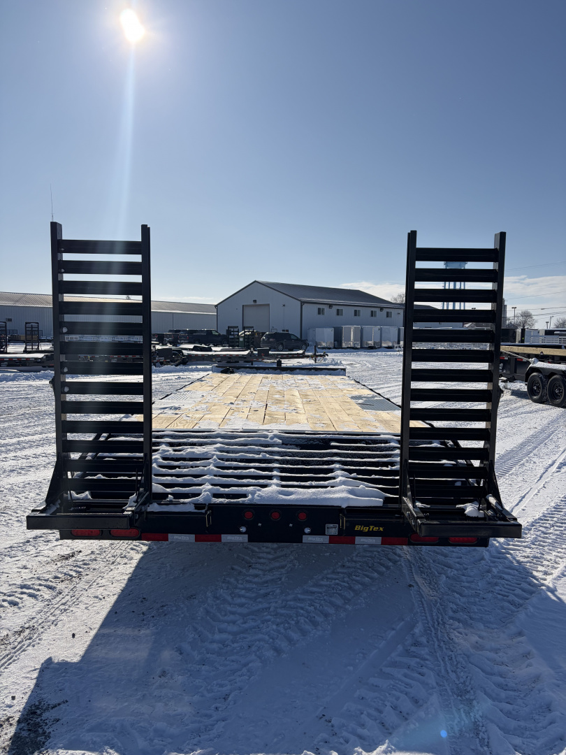 New 2026 Big Tex Trailers 14OA-24D3A-FRBK (21' + 3' X 102") 15.4K Equipment Trailer