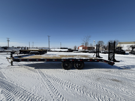 New 2026 Big Tex Trailers 14OA-24D3A-FRBK (21' + 3' X 102") 15.4K Equipment Trailer