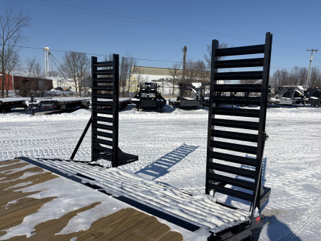 New 2026 Big Tex Trailers 14OA-24D3A-FRBK (21' + 3' X 102") 15.4K Equipment Trailer