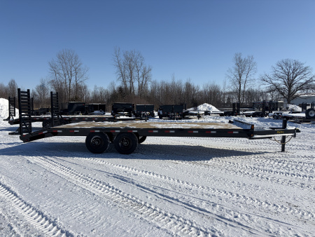 New 2026 Big Tex Trailers 14OA-24D3A-FRBK (21' + 3' X 102") 15.4K Equipment Trailer