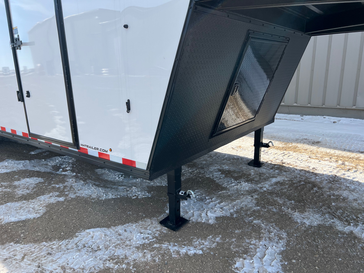 New 2026 H&H Trailers 24 Gooseneck Cargo / Enclosed Trailer
