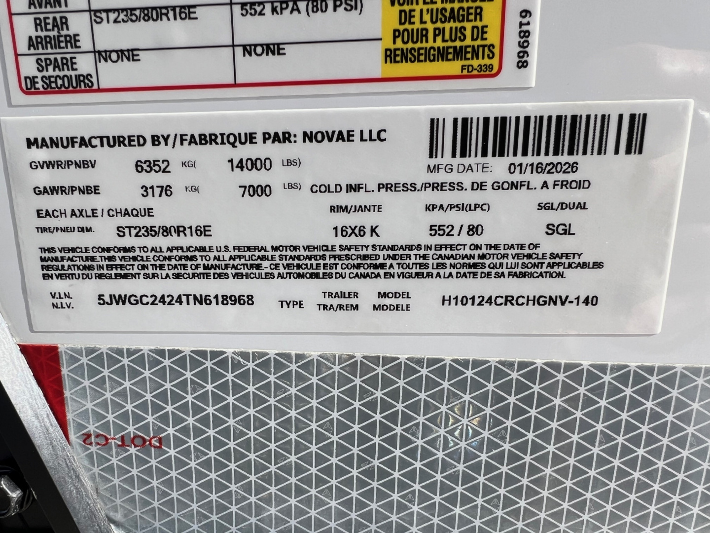 New 2026 H&H Trailers 24 Gooseneck Cargo / Enclosed Trailer