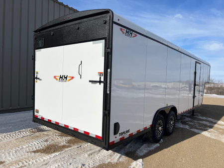 New 2026 H&H Trailers 24 Gooseneck Cargo / Enclosed Trailer