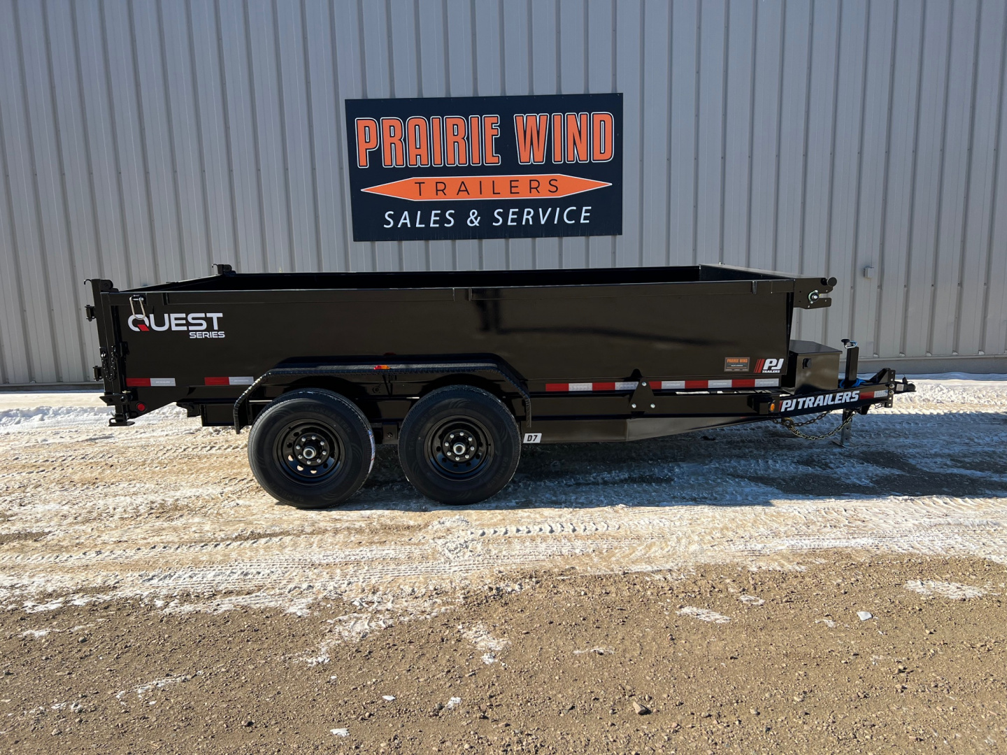 New 2026 PJ TRAILERS 14' D7 Dump Trailer