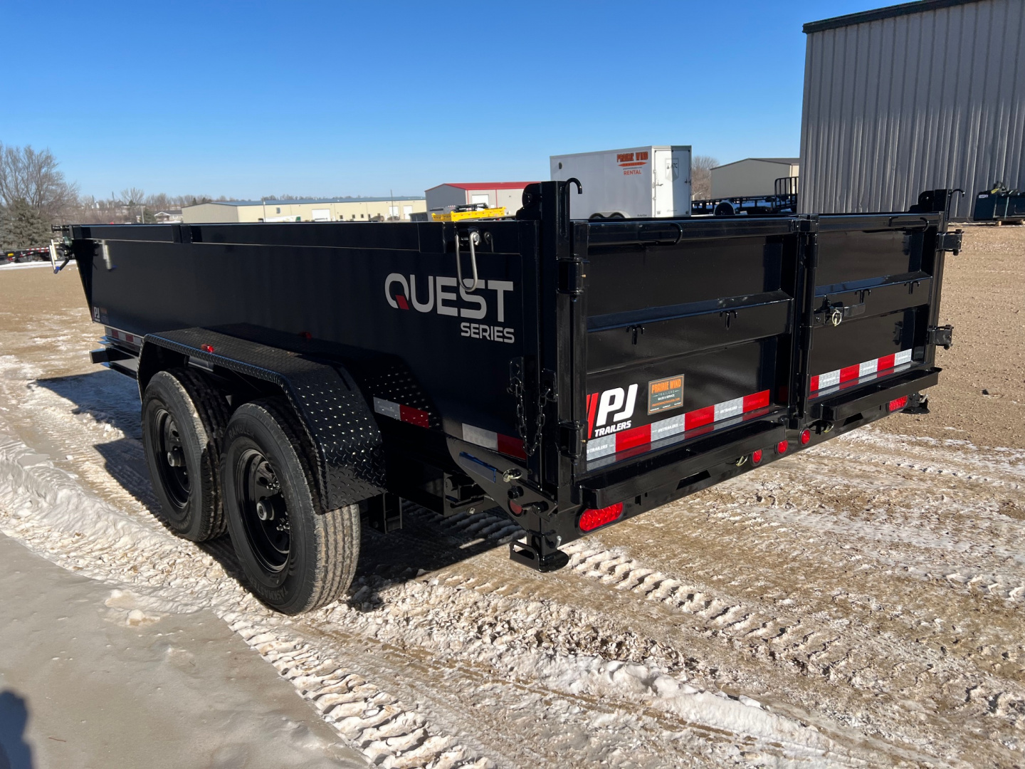 New 2026 PJ TRAILERS 14' D7 Dump Trailer