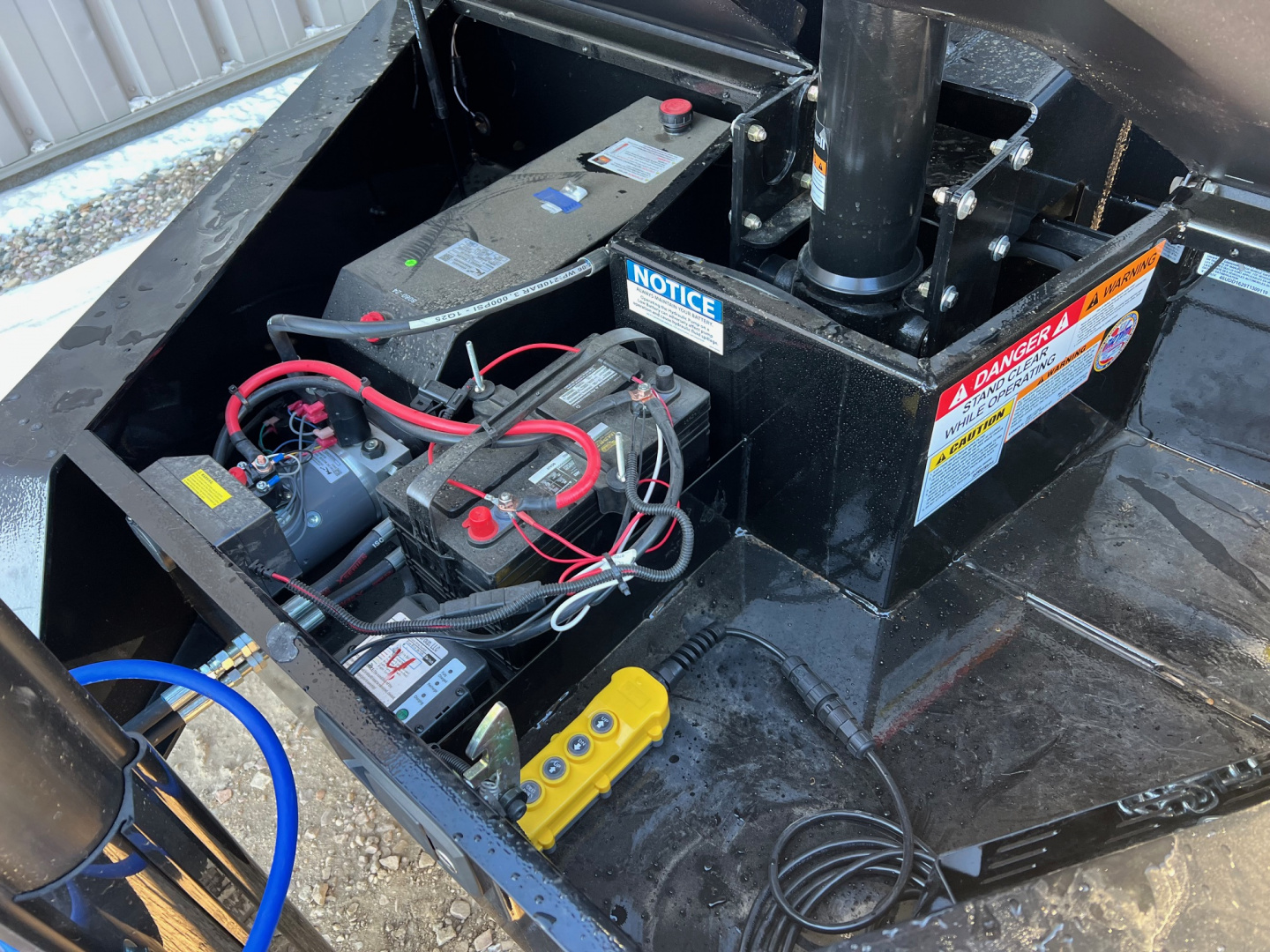 New 2026 Diamond C Trailers 14' LPT207 Telescopic High Side Dump Trailer