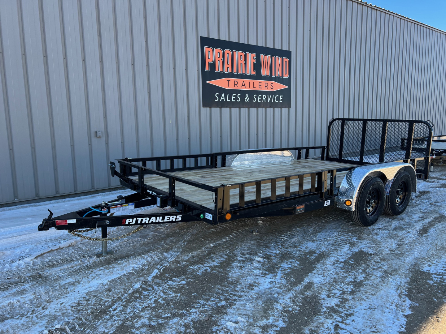 New 2026 PJ Trailers 16' Utility UL Utility Trailer