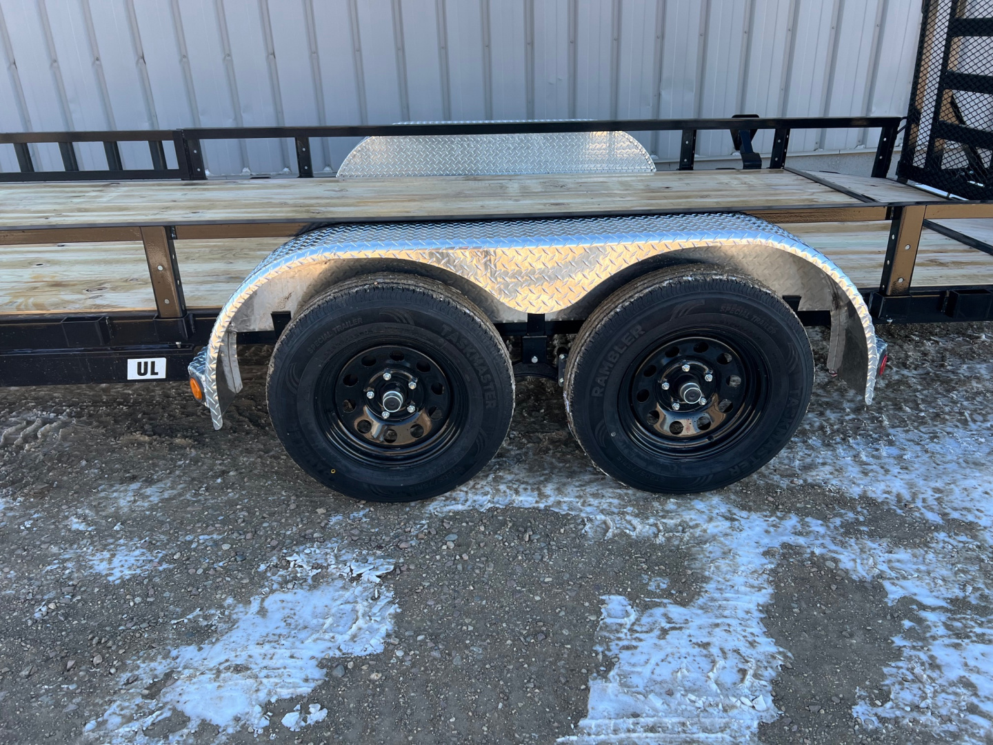 New 2026 PJ Trailers 18 Tandem Axle ATV UL Utility Trailer