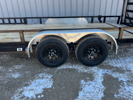 New 2026 PJ Trailers 18 Tandem Axle ATV UL Utility Trailer