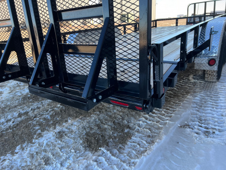 New 2026 PJ Trailers 18 Tandem Axle ATV UL Utility Trailer