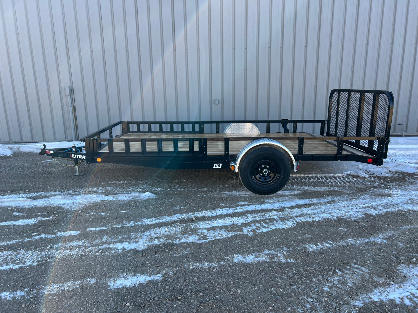 New 2026 PJ TRAILERS 14' ATV U8 5K Axle Utility Trailer