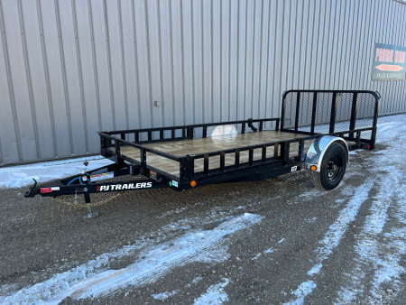 New 2026 PJ TRAILERS 14' ATV U8 5K Axle Utility Trailer
