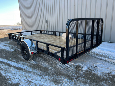 New 2026 PJ TRAILERS 14' ATV U8 5K Axle Utility Trailer