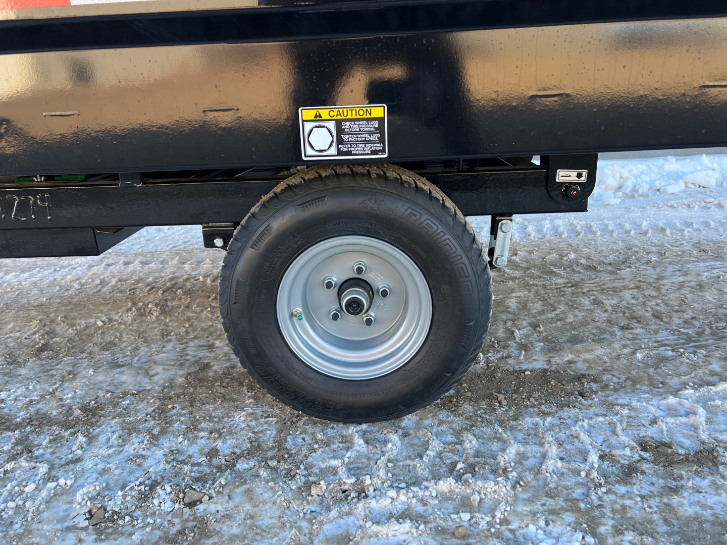 New 2026 H&H Trailers 8' Homeowner / UTV Dump Trailer