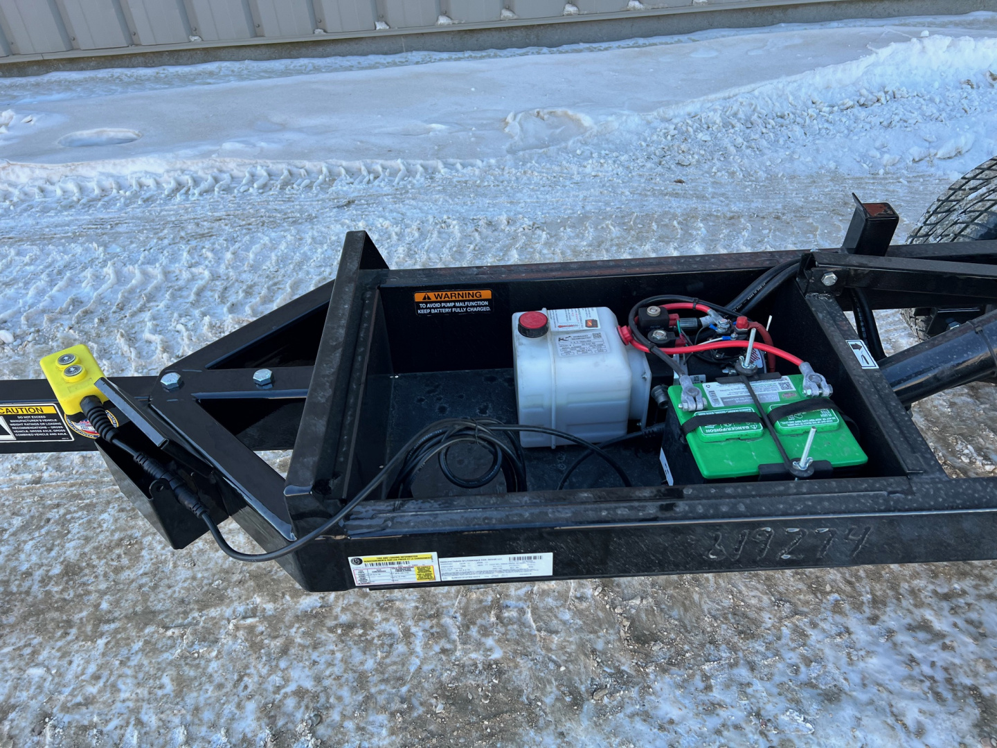 New 2026 H&H Trailers 8' Homeowner / UTV Dump Trailer