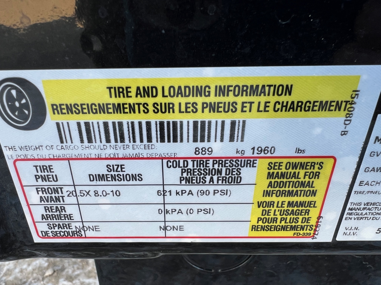 New 2026 H&H Trailers 8' Homeowner / UTV Dump Trailer