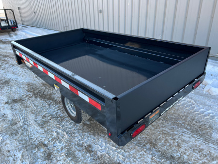 New 2026 H&H Trailers 8' Homeowner / UTV Dump Trailer
