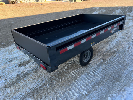 New 2026 H&H Trailers 8' Homeowner / UTV Dump Trailer