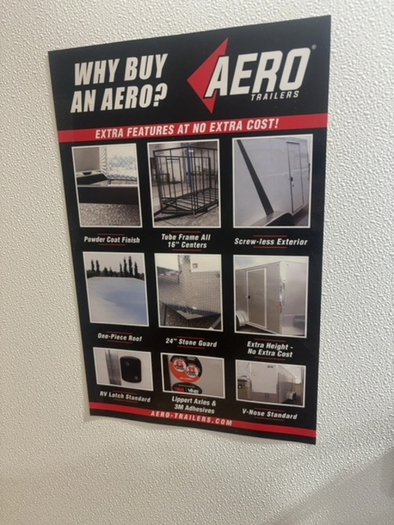 New NEW 2026 AERO 6x10SA Cargo / Enclosed Trailer