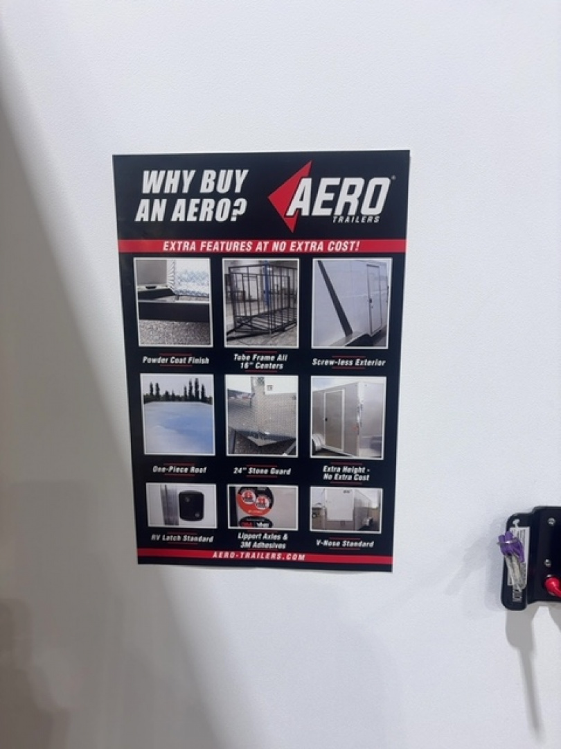 New 2026 AERO 6x10SA Cargo / Enclosed Trailer