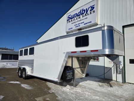 New 2025 Featherlite 3H 7350-STD Trailer