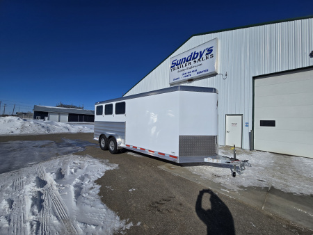 New 2026 Featherlite 7348-STD 3 Horse Trailer
