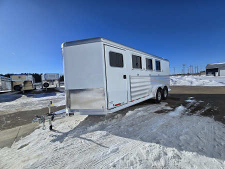 New 2026 Featherlite 7348-STD 3 Horse Trailer