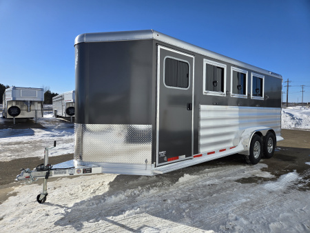 New 2026 Featherlite 7348-STD 3 Horse Trailer