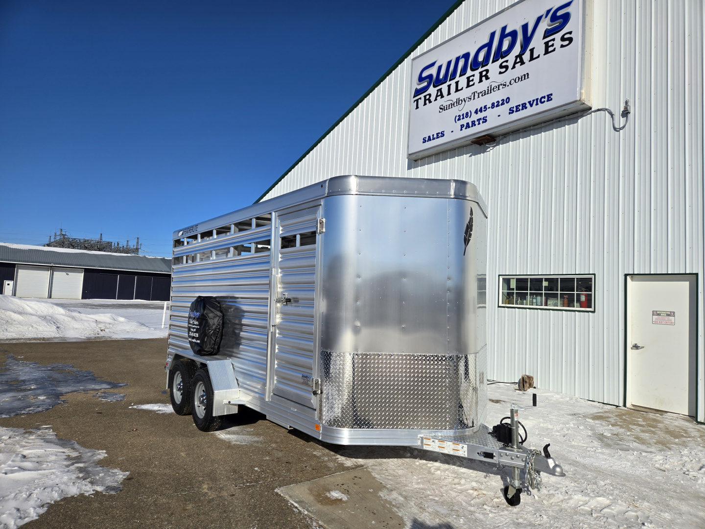 New 2026 Featherlite 6716-STD Stock Trailer