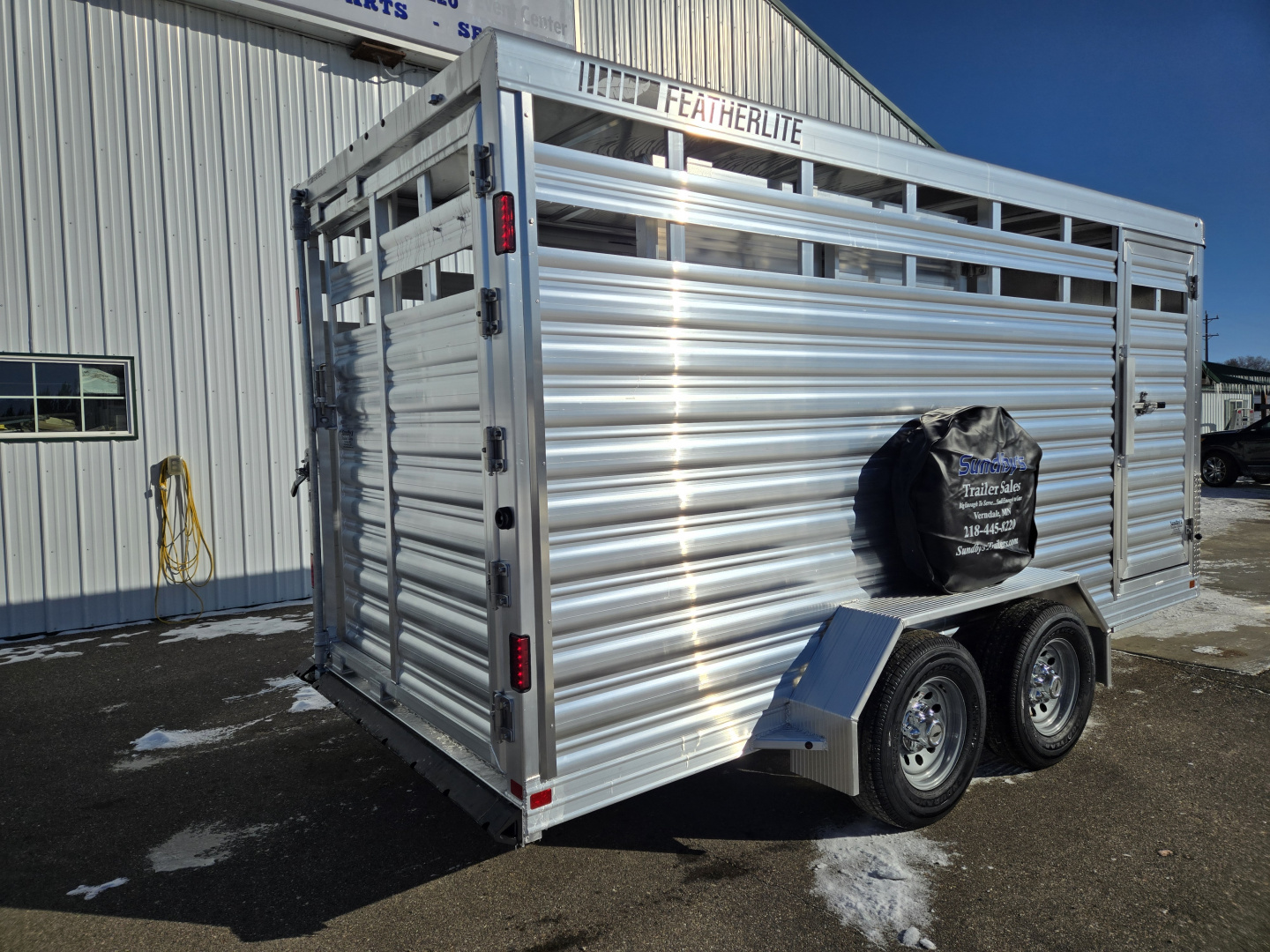 New 2026 Featherlite 6716-STD Stock Trailer