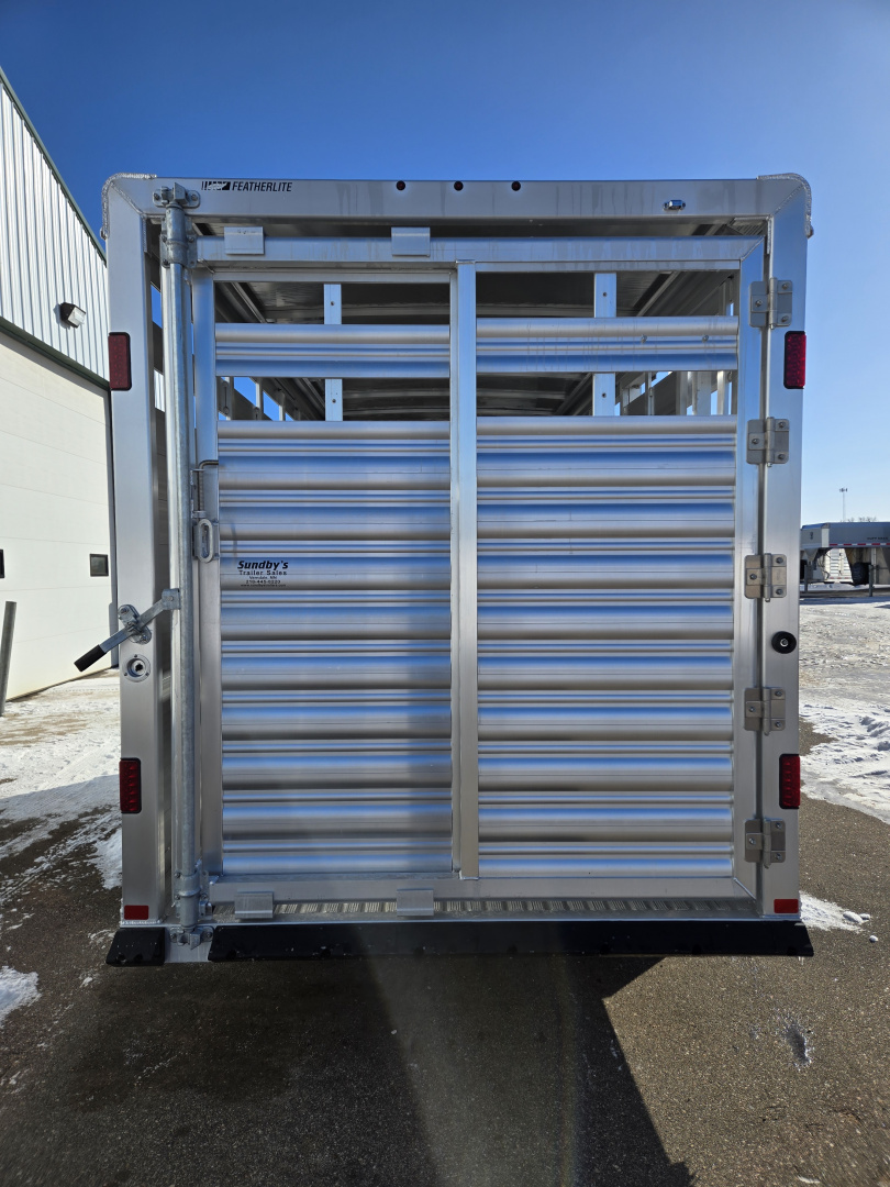 New 2026 Featherlite 6716-STD Stock Trailer