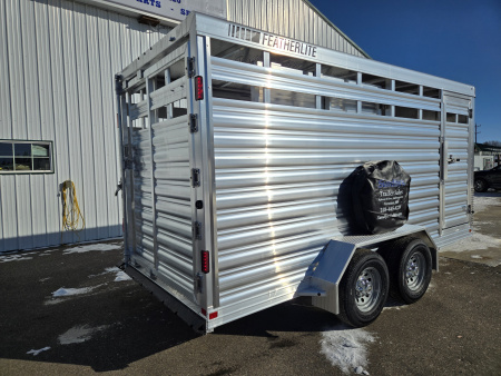 New 2026 Featherlite 6716-STD Stock Trailer
