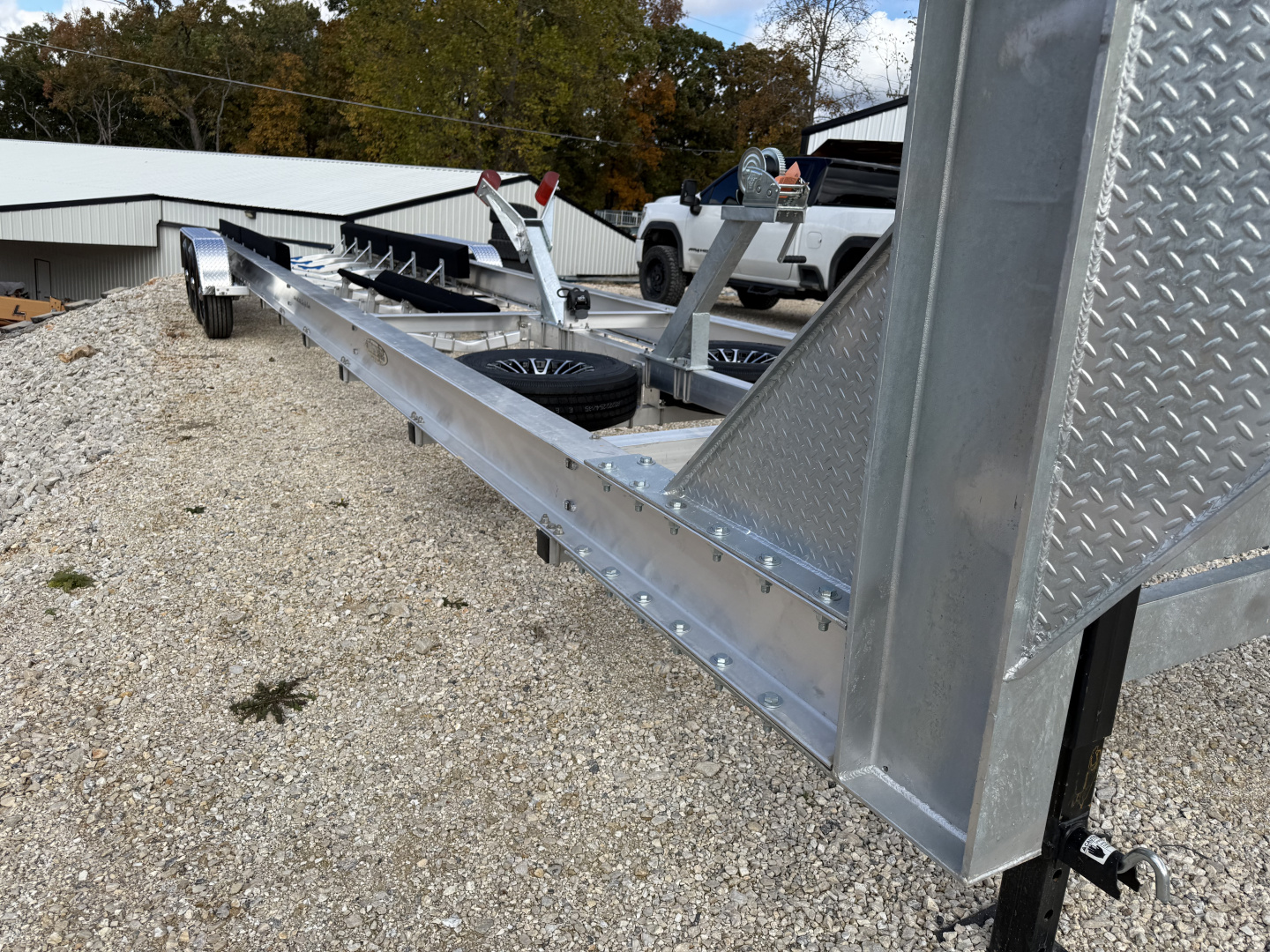 New 2026 WaterMade Boat Trailers WM40-24k Gooseneck Torsion Power Boat