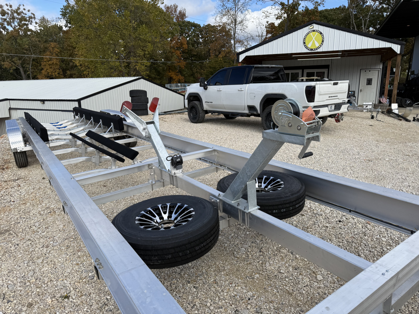 New 2026 WaterMade Boat Trailers WM40-24k Gooseneck Torsion Power Boat