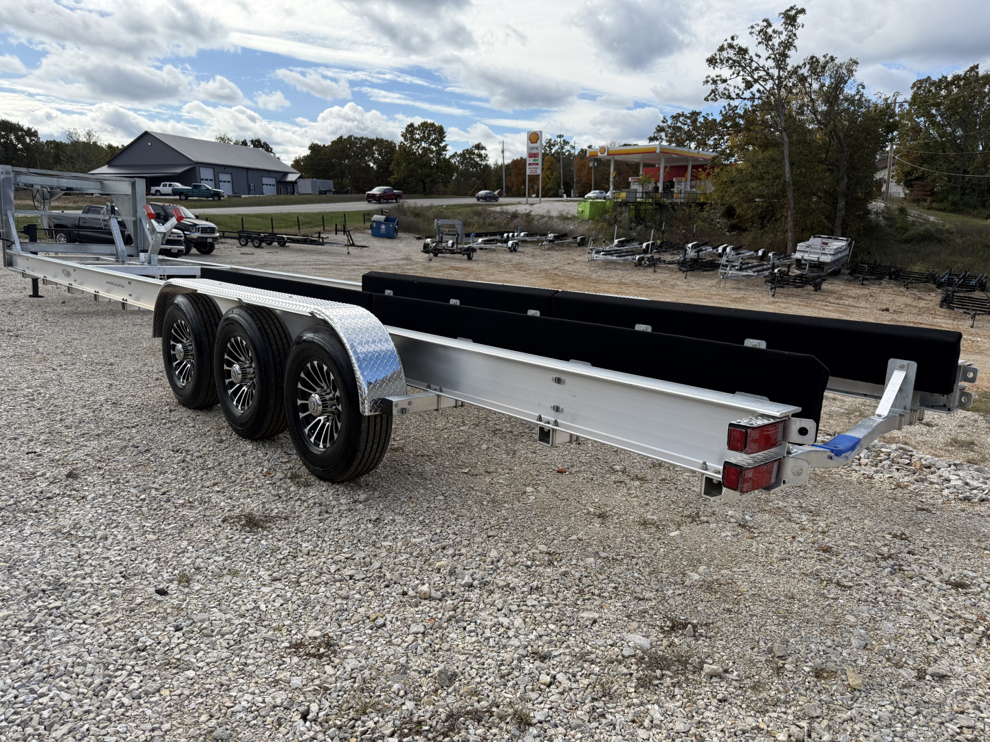 New 2026 WaterMade Boat Trailers WM40-24k Gooseneck Torsion Power Boat